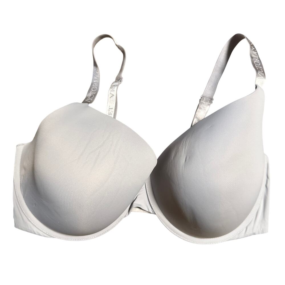 Victoria's Secret Light Blue Push Up Bra Size 38DDD